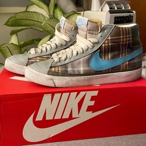 Nike Plaid Blazer Sneaker